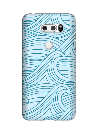 Buy Polycarbonate Slim Snap Case Cover Matte Finish For LG V30 Rough Seas in UAE