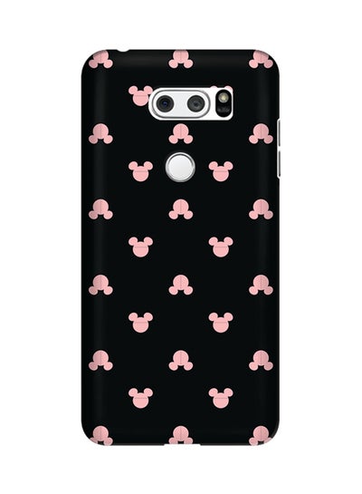 Buy Polycarbonate Slim Snap Case Cover Matte Finish For LG V30 Mickey Print in UAE