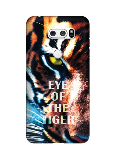 Buy Polycarbonate Slim Snap Case Cover Matte Finish For LG V30 Eye of The Tiger in UAE