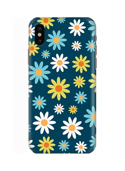 Buy Polycarbonate Slim Snap Case Cover Matte Finish For Apple iPhone X Pick A Daisy in Saudi Arabia