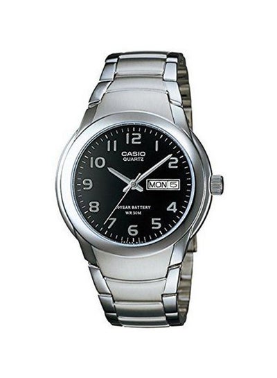 Buy men Stainless Steel Quartz Analog Watch MTP-1229D-1AVDF - 40 mm - Silver in Saudi Arabia