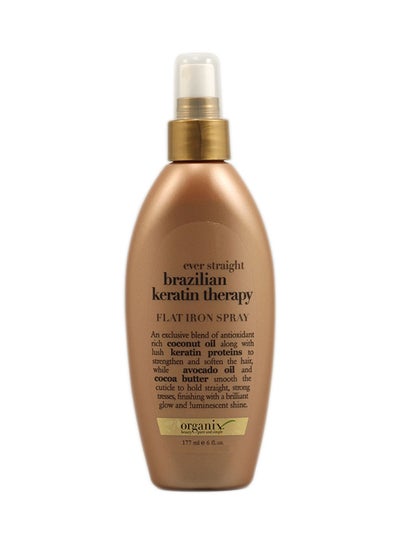 Brazilian keratin outlet flat iron spray