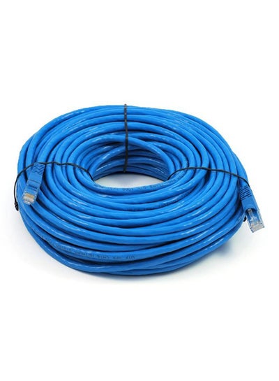 Buy RJ45 CAT6 Ethernet LAN Network Cable Blue in Saudi Arabia