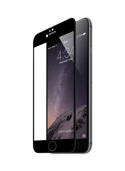 Buy 3D Tempered Glass Screen Protector For Apple iPhone 7 Black in Saudi Arabia