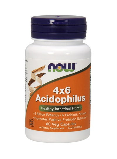 Buy Acidophilus 4X6 Capsules 60 in UAE