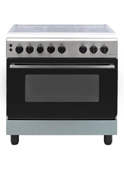 5 Burner Gas Cooker 90 X 60 Cm, 1 Year Warranty ESSENTIAL80GG5TCIX ...