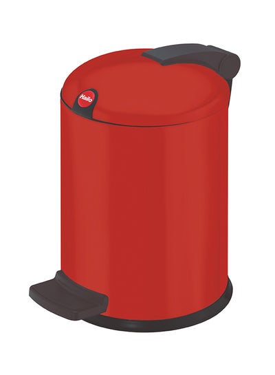 Buy Trento Design Pedal Cosmetic Bin Red in UAE