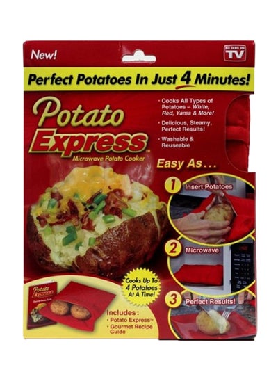 Buy Potato Express Microwave Bag Red Standard in Saudi Arabia