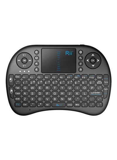 Buy 2.4G Wireless RC-Keyboard With Touch Pad Black in UAE
