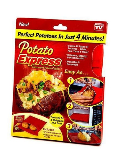 Buy Potato Express Microwave Bag Red Standard in Saudi Arabia