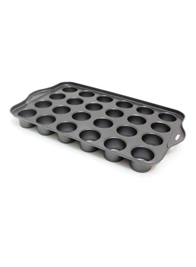 Buy 24-Cup Mini-Cheesecake Pan Grey Standard in Saudi Arabia