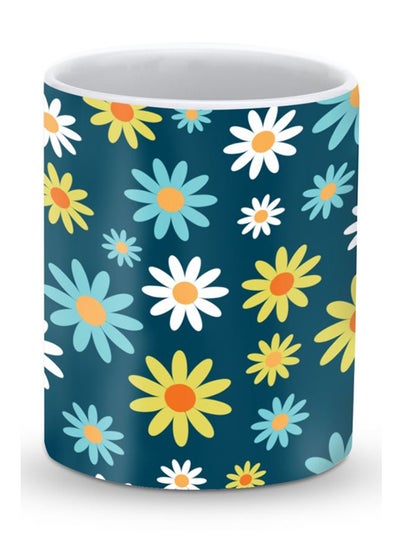 Buy Premium Pick A Daisy Designer Mug Multicolour in UAE