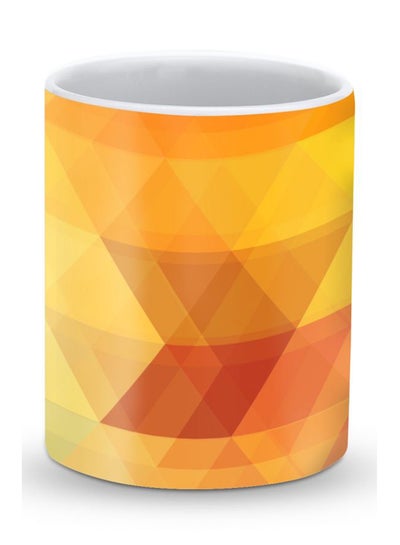 Buy Premium Yellow Fever Designer Mug Yellow/Orange in UAE