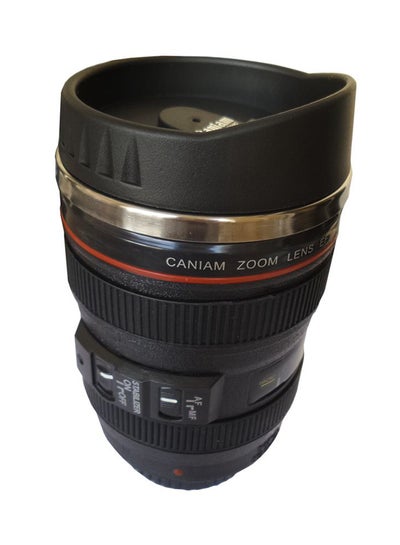 Buy Camera Lens Shaped Mug Black standard in UAE