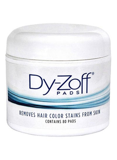 Buy 80-Piece Dy-Zoff Pads Multicolour Multicolor in UAE