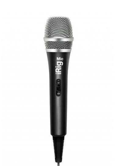 Buy iRig Mic - Handheld Vocal Microphone for iOS Black in Saudi Arabia