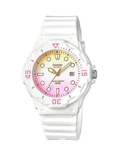 Buy Women's Water Resistant Analog Watch LRW-200H-4E2 - 39 mm - White in Saudi Arabia