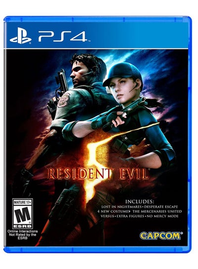 Buy Resident Evil 5 (Intl Version) - Action & Shooter - PlayStation 4 (PS4) in Egypt