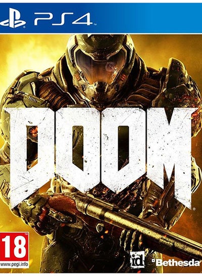 Buy Doom (Intl Version) - action_shooter - playstation_4_ps4 in UAE