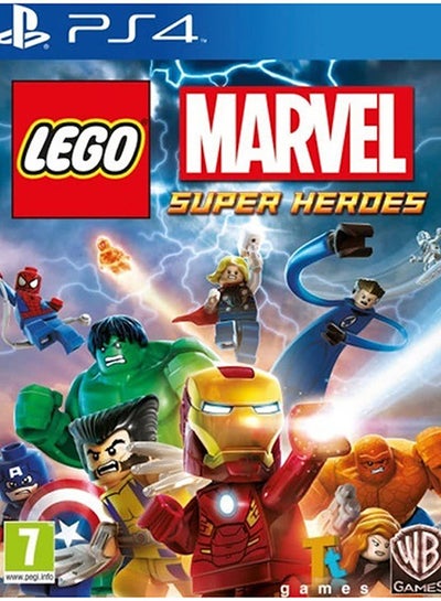 اشتري لعبة "LEGO Marvel Super Heroes" (إصدار عالمي) - مغامرة - بلاي ستيشن 4 (PS4) في الامارات