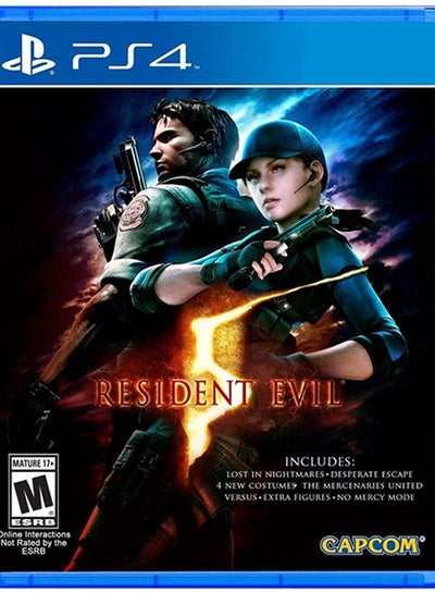 اشتري لعبة  Resident Evil 5 - (النسخة العالمية) - حركة وإطلاق النار - بلاي ستيشن 4 (PS4) في الامارات