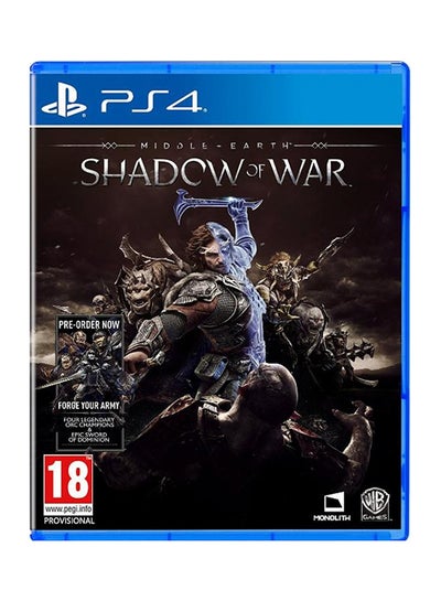 Buy Middle Earth : Shadow Of War (Intl Version) - Role Playing - PlayStation 4 (PS4) in Egypt