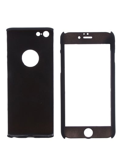 Buy Plastic Full Protection Case Cover For Apple iPhone 6 Black in Saudi Arabia