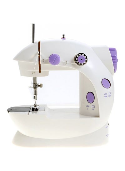 اشتري Double Thread 2-Speed Mini Sewing Machine أبيض في السعودية