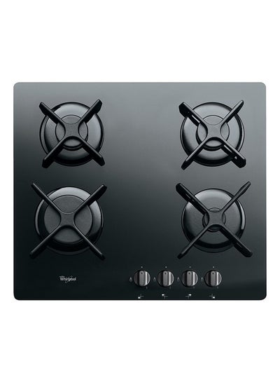 Buy 4 Burner Gas Hob GOR6414/NB Black in UAE