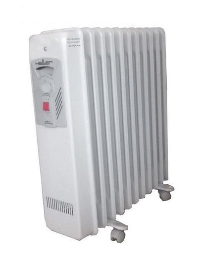 اشتري 15 Fins Oil Heater 2500W 2500.0 W MAS2515HV White في السعودية