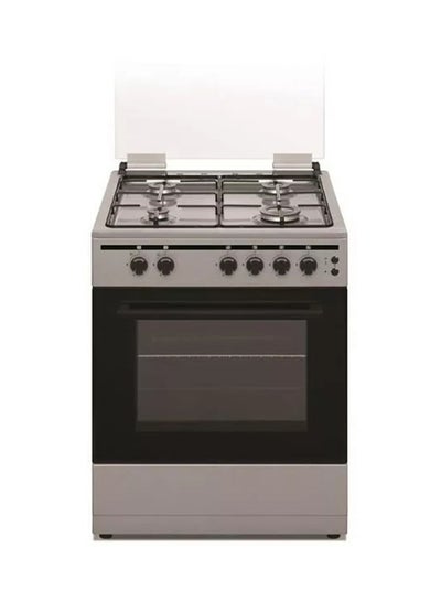 Buy 4 Burner Gas Cooker With Oven CRMA-66SC Silver in UAE