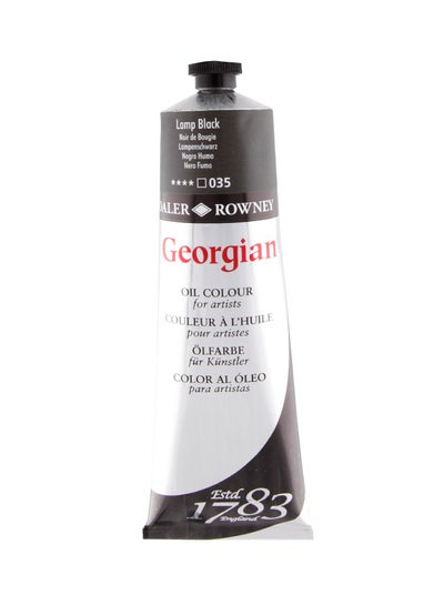 Buy Georgian Oil Colour 225Ml Lamp Black Lamp Black in UAE