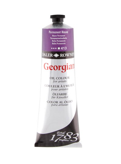 Buy Georgian Oil Colour 225Ml Permanent Mauve Permanent Mauve in UAE