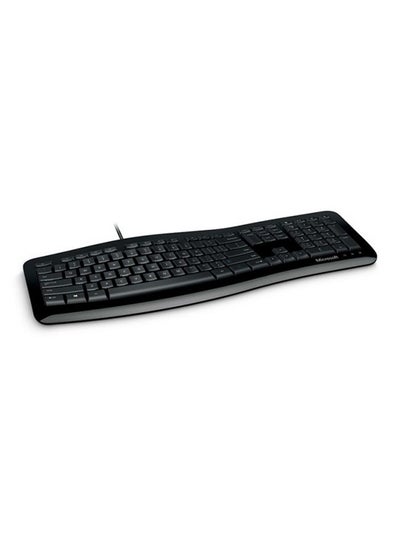 Buy Curve Comfort English/Arabic USB Keyboard Black in Saudi Arabia