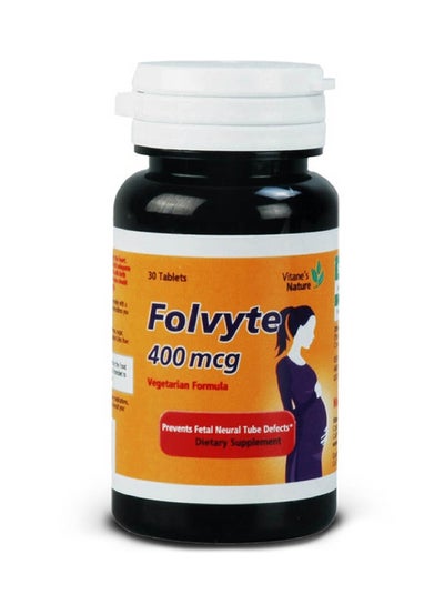 Buy Folvyte Pack Of 30 Tablets Food Supplement in UAE