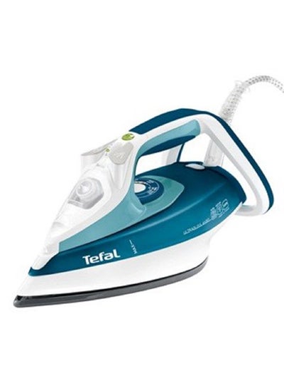 Buy Ultragliss Steam Iron 2400W FV4870L0 White/Blue in UAE