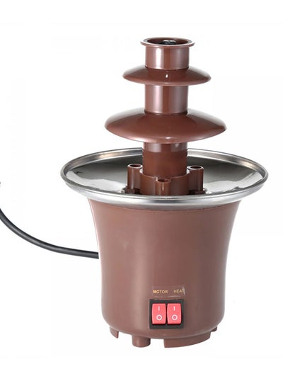 Buy Mini Chocolate Fondue Fountain 240V EA-820 Brown in UAE