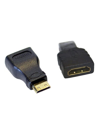 Buy Mini HDMI To HDMI Connector Black in Saudi Arabia