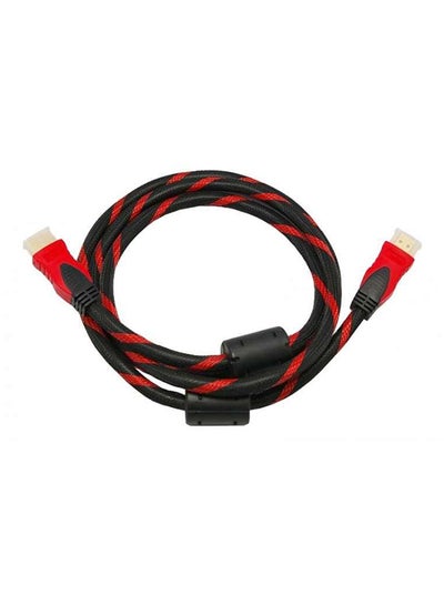 Buy High Definition HDMI Cable To TV Red/Black in Egypt