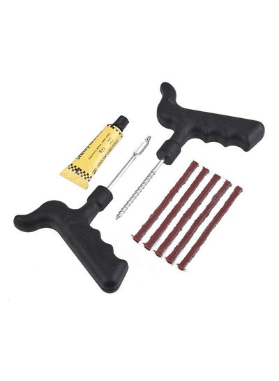 Buy 4-Piece Car Tyre Puncture Plug Repair Tool Kit in Saudi Arabia