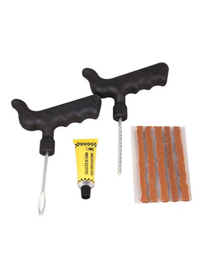 Buy 4-Piece Tubeless Tyre Puncture Repair Kit in UAE