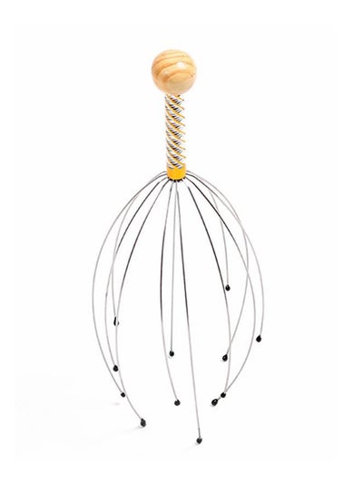 Buy Hand Held Head Scalp Massager Multicolour in Saudi Arabia