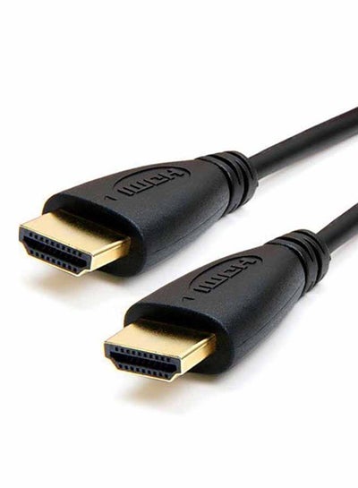 اشتري كابل HDMI ذكر إلى ذكر HDTV 1.5متر أسود في السعودية