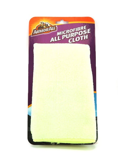 Buy Multi-Purpose Cleaning Cloth Yellow 40 x 40centimeter in Saudi Arabia