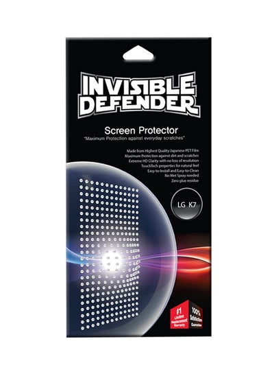 Buy Pack Of 5 Invisible Defender HD Clarity Screen Protector For LG K7 Clear in UAE