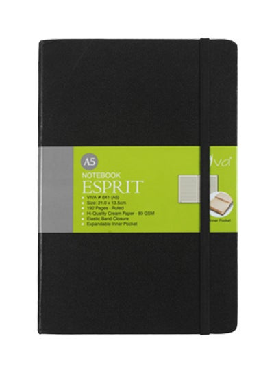 Buy A5 Esprit Notebook Black in UAE