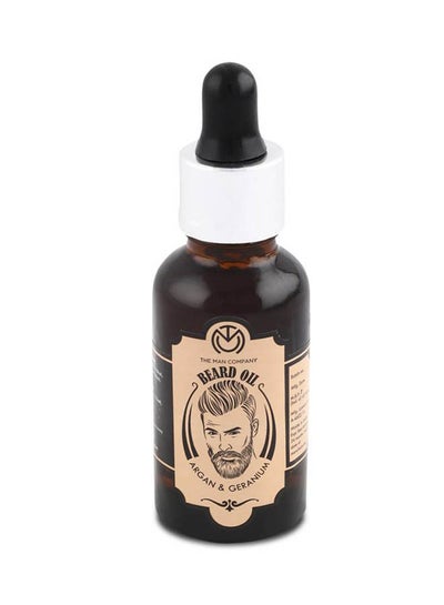 Buy Argan And Geranium Beard Oil 30ml in UAE