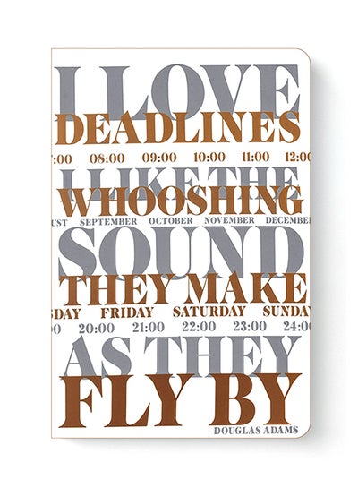 اشتري I Love Deadlines Graphic Notebook في الامارات