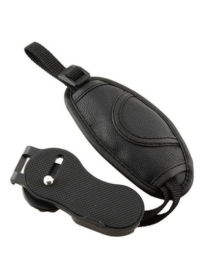 Buy Hand Wrist Grip Strap For SLR/DSLR Black in Egypt