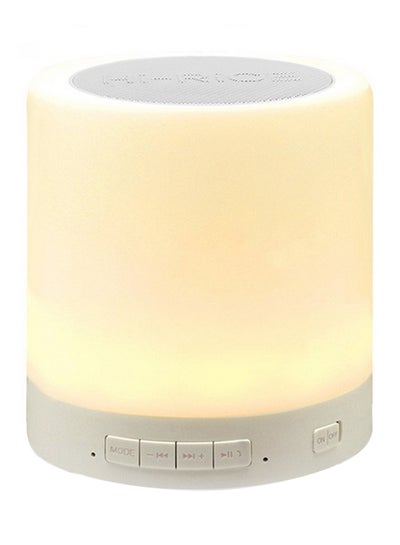 Buy Touch Lamp Portable Wireless Speaker White in Egypt